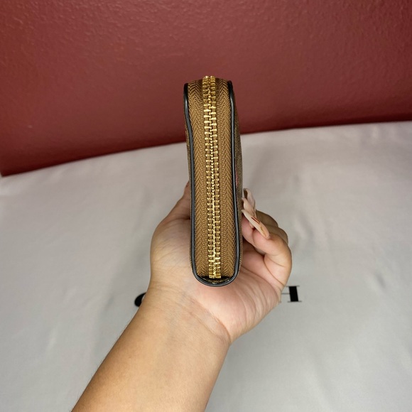 Coach Accordion Wallet in Butterfly Print - Picture 3 of 7